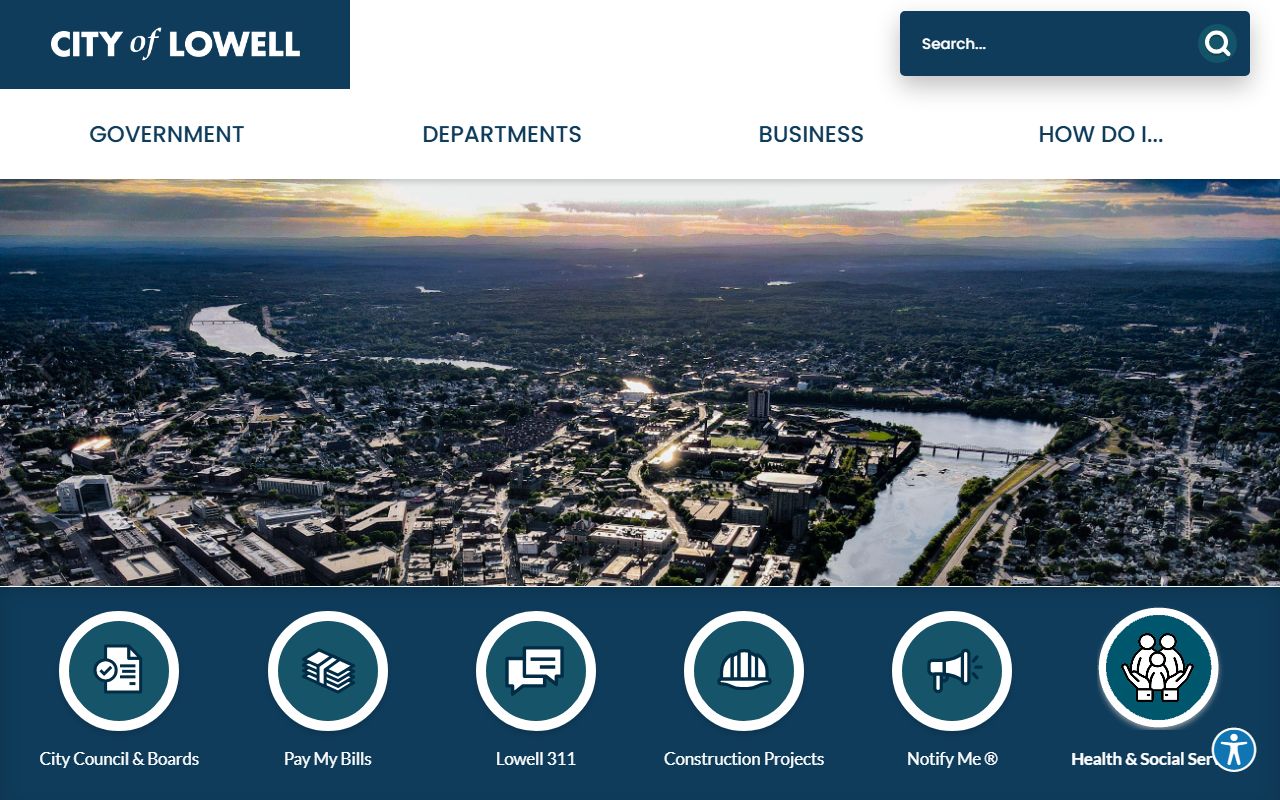 Lowell Police Department website for Lowell warrant records