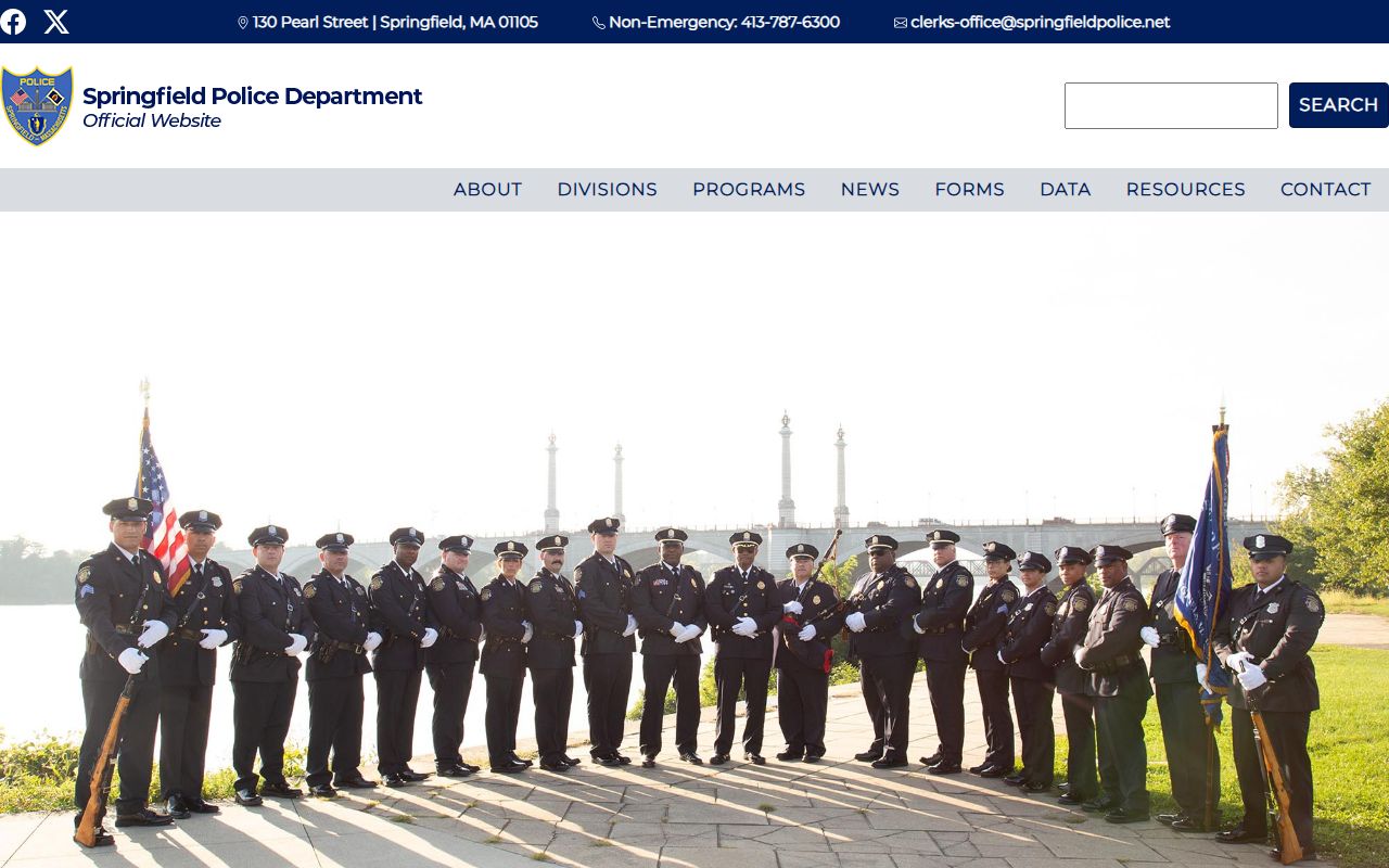 Springfield Police Department website for Springfield warrant records