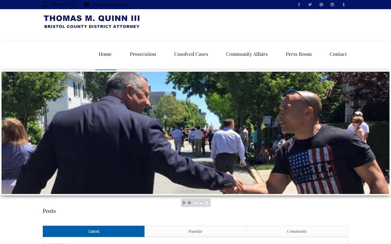 Bristol County District Attorney website for Bristol County warrant records